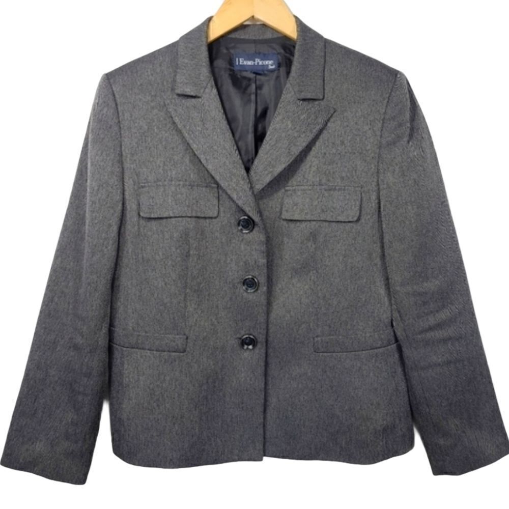 Evan Picone Dark Grey  Women’s Blazer
